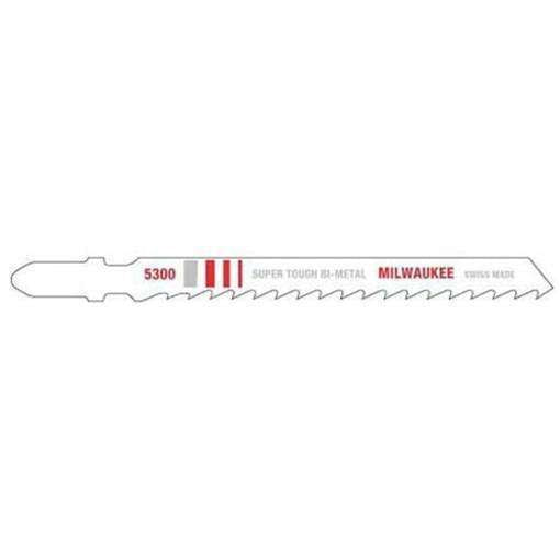 Milwaukee 48-42-5300 4" X 6 TPI, Bi-Metal Jig Saw Blades