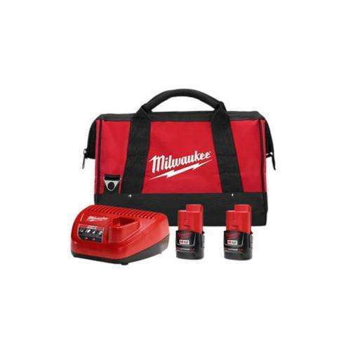 Milwaukee 48-59-2422P M12 REDLITHIUM 2-Pack Starter Kit