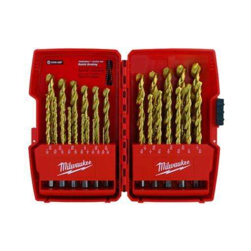 Milwaukee 29-Piece Thunderbolt Titanium Drill Bit Set