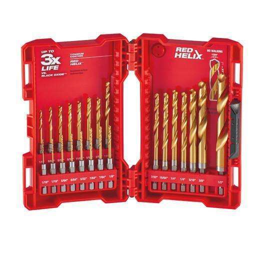 Milwaukee 48-89-4631 23 Piece TiN Shockwave Drill Bit Kit