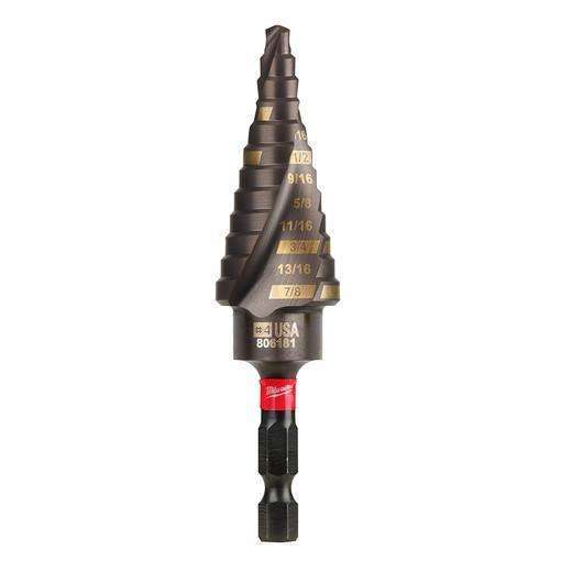 Milwaukee SHOCKWAVE Impact Duty Step Bit #4 42430 - 7/8"