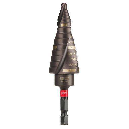 Milwaukee SHOCKWAVE Impact Duty Step Bit #8 44409 - 1"