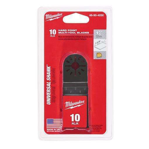 Milwaukee 48-90-4030 Hard Point Multi-Tool Blades, 10 Pack