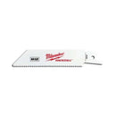 Milwaukee 49-00-5414 M12 Hackzall Blade 4" PVC 5-Pack