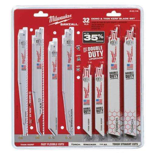 Milwaukee Milwaukee 32-Piece Mega SAWZALL Blade Kit