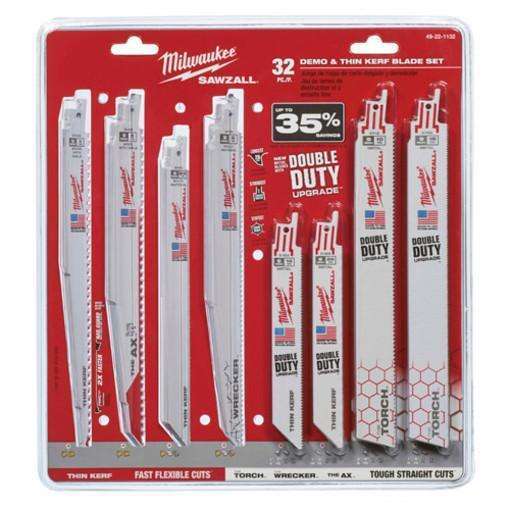 Milwaukee Milwaukee 32-Piece Mega SAWZALL Blade Kit