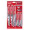 Milwaukee 49-22-5505 5pc Carbide Teeth SAWZALL Blade Set