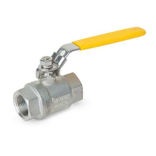 Marketing 3/4" TxT Stainless Steel Guts Ball Valve