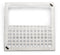 Zurn ZN1900 Nickel Bronze Half Grate PN1900-2-GRATE