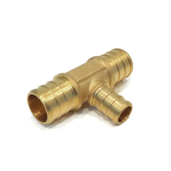 3/4" Crimp XL Brass Tee QQT443GX