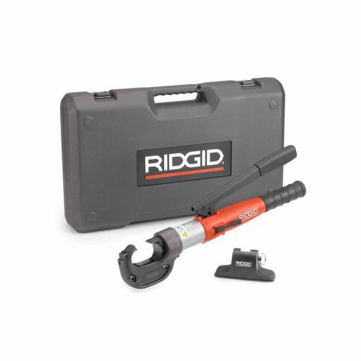 RIDGID 48373 RE 12-M Manual Hydraulic Crimp Tool Kit, Kit,