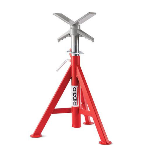 RIDGID 56657 RIDGID V-Head Low Pipe Stand (20" - 38"H),