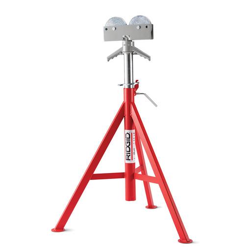 RIDGID 56672 Roller Head High Pipe Stand - Model RJ-99,