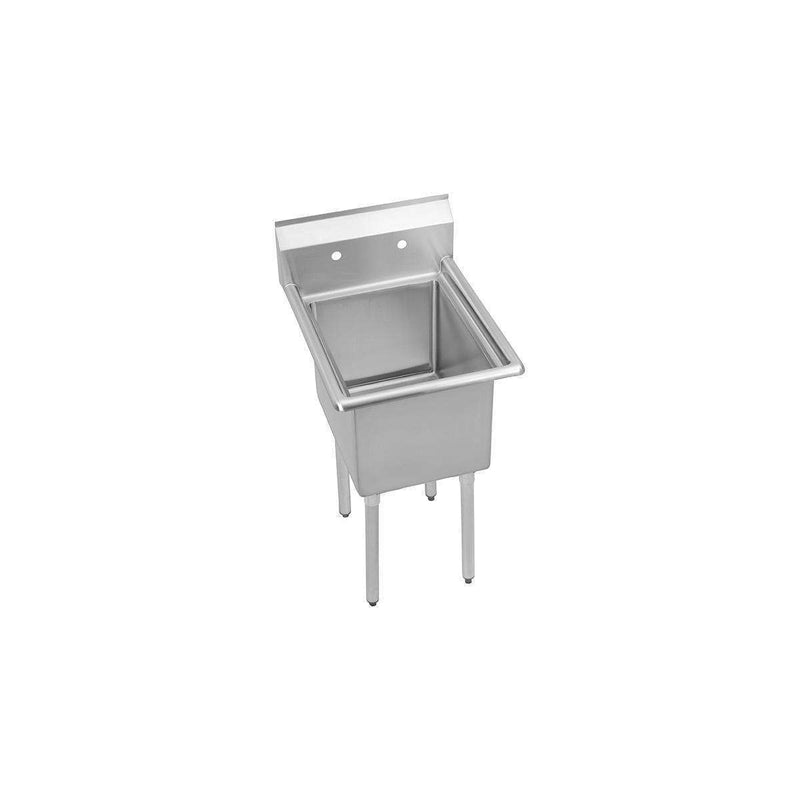 Elkay E1C20X20-0X 1 Comp. Sinks, 25X26 OA, 20X20X12 B, No