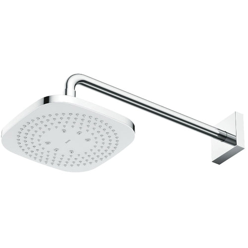 TOTO G Series Square Single Spray 8.5 inch 2.5 GPM Showerhead with COMFORT WAVE Technology, Polished Chrome TBW02003U1#CP