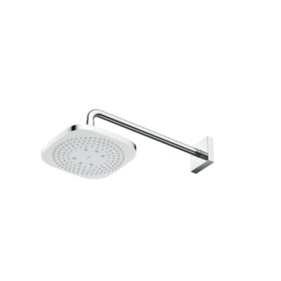 TOTO G Series Square Single Spray 8.5 inch 1.75 GPM Showerhead with COMFORT WAVE Technology, Polished Chrome TBW02003U4#CP