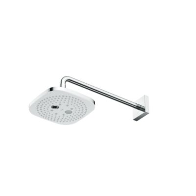 TOTO G Series Square Two Spray Modes 8.5 inch 1.75 GPM Showerhead with COMFORT WAVE and WARM SPA, Polished Chrome TBW02004U4