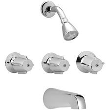 3 Valve, Tub & Shower Faucet Kit