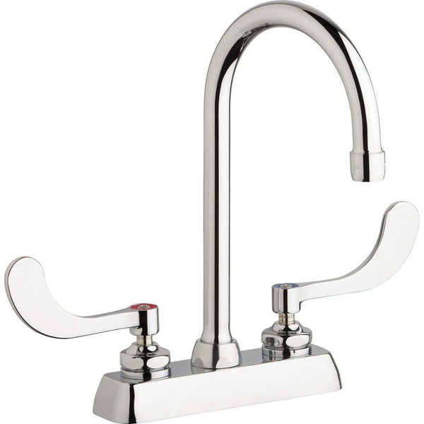 Chicago Faucets 4" Workboard Faucet W4D-GN2AE35-317AB