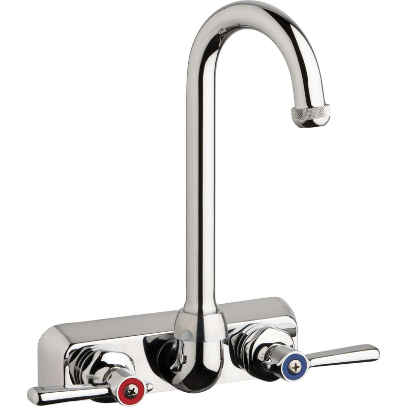 Chicago Faucets 4'' Wall Workboard Faucet W4W-GN1AE1-369ABCP