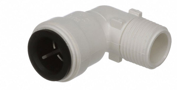 Watts 3519-1008 1/2 IN CTS x 1/2 IN NPT Plastic Quick-Connect Male Elbow