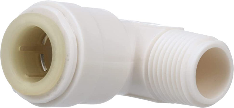 Watts ELBOW-M 1/2 X 3/8 1/2 In Od X 3/8 Nptf Quick Connect Male Elbow, Series 10