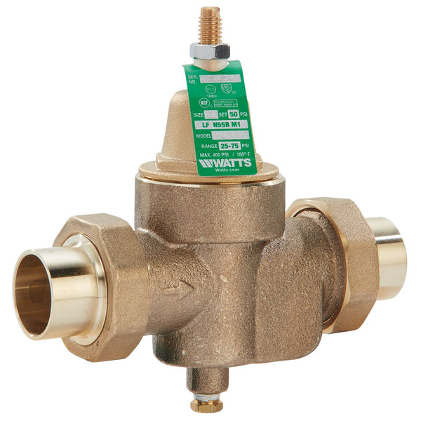 Watts LFN55BM1-DUS-G 3/4 Pressure Regulator