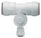 Watts TEE-010-P5-075 1/2 In Tee Valve, Quick-Connect