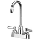 Zurn AquaSpec Gooseneck Faucet, 4" Centerset, 3 " Spout, 2.2 GPM Pressure-Compensating Aerator, Lever Handles Z812A1-XL