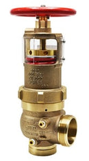 Zurn 2-1/2" Pressure Tru Field Adjustable Pressure Reducing Hose Valve (Angle body, FNPT x NH) ZW5000