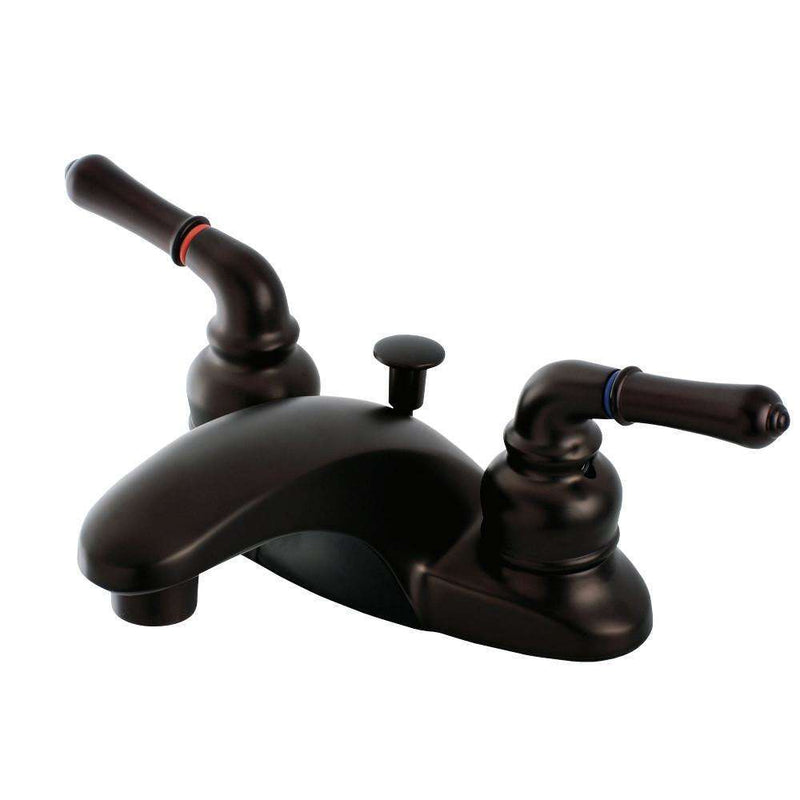 Kingston Brass FB625 4 in. Centerset Bath Faucet Bronze