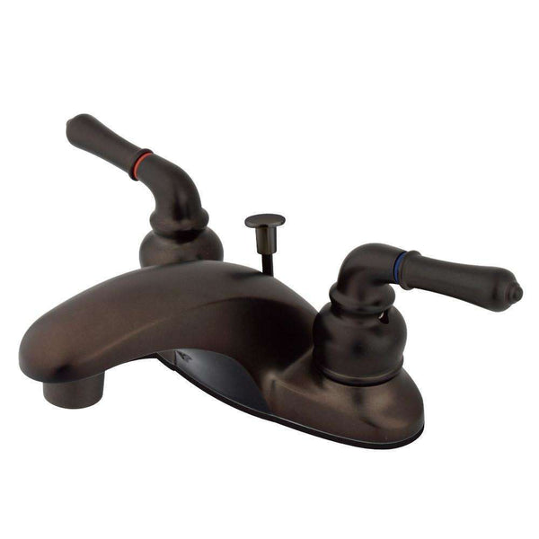 Kingston Brass KB625 4 in. Centerset Bath Faucet Bronze