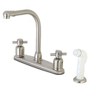 Kingston Brass FB718DX Centerset Kitchen Faucet