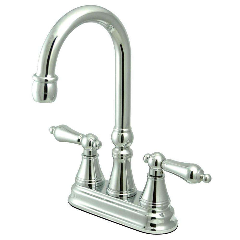 Kingston Brass KS2491AL Governor Bar Faucet Without Pop-Up