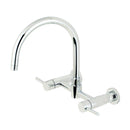 Kingston KS8171DL 8" Centerset Wall Mount Kitchen Faucet