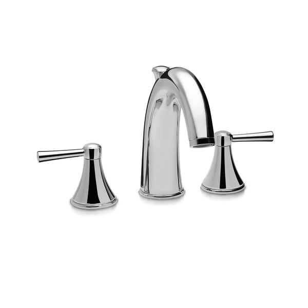 TOTO Silas Two-Handle Deck-Mount Roman Tub Filler Trim, Polished Chrome TB210DD#CP