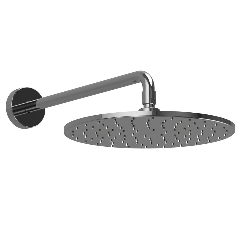 TOTO Modern Series Aero Rain Shower 12 Inch 2.5 GPM Showerhead, Brushed Nickel TS111B12