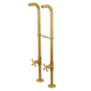 Kingston Brass CC266S7AX Supply Line Package, Brushed Brass