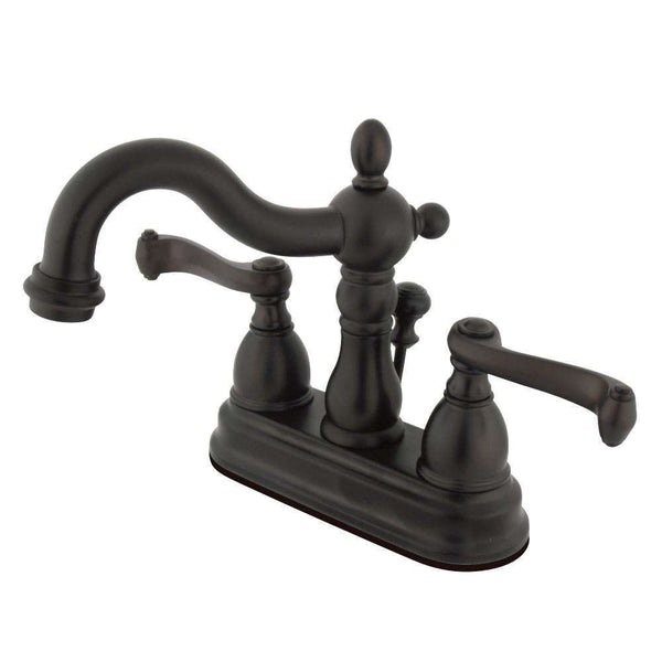 Kingston Brass KB1605FL 4 in. Centerset Bath Faucet Bronze