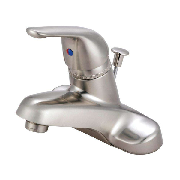 Kingston Brass KB548 Sg-Hnd 4 in. Centerset Bath Faucet