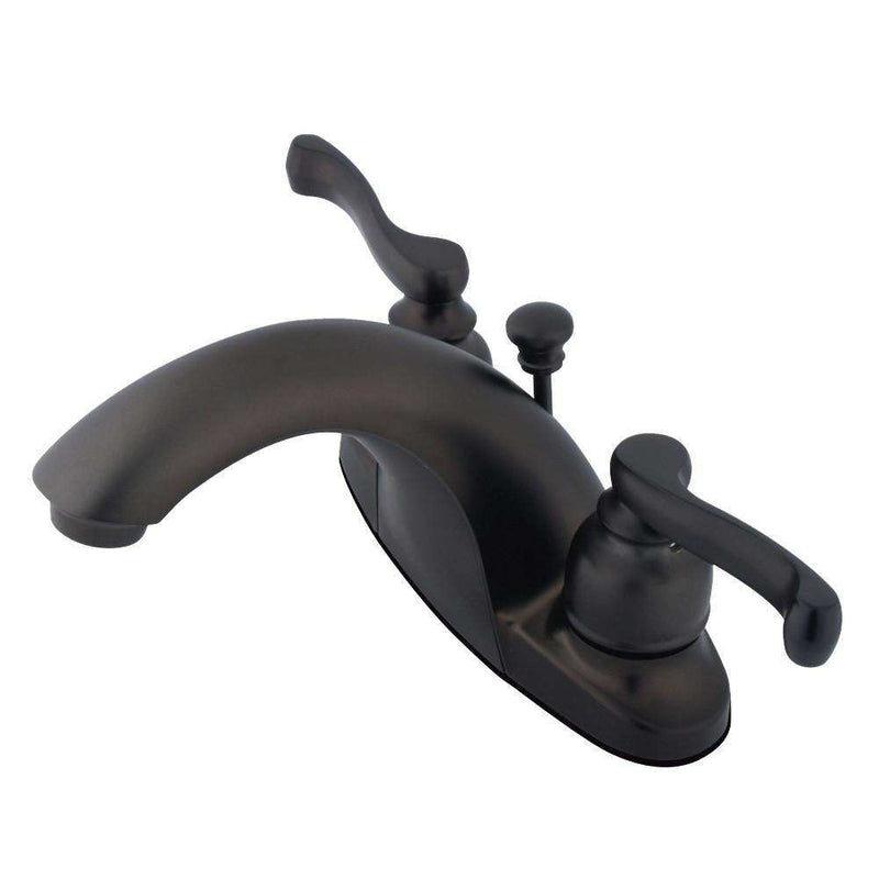 Kingston Brass KB7645FL 4 in. Centerset Bath Faucet Bronze