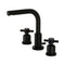 Kingston Brass FSC8950DX in. Wsp Bath Faucet, Matte Black