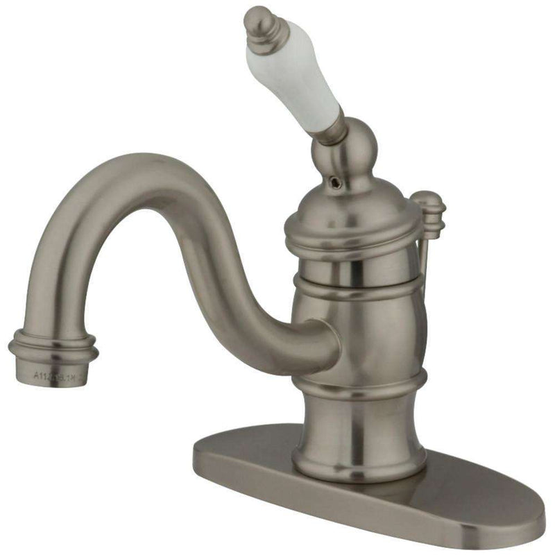 Kingston Brass KB3408PL Vic 4" Centerset Sg Hnd Bath Faucet