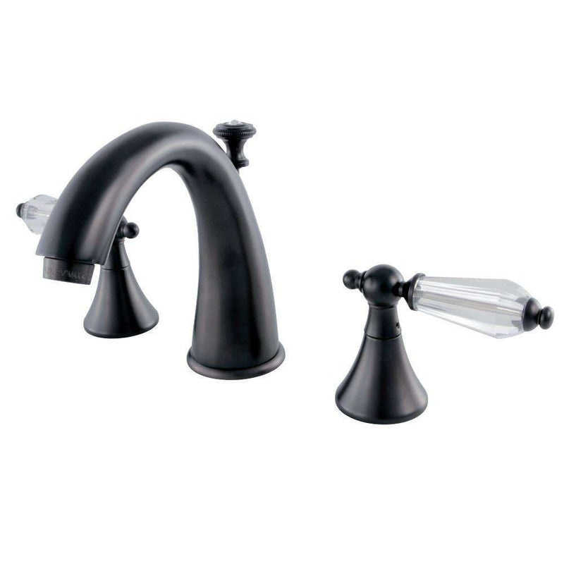 Kingston KS2975WLL 8 in. Widespread Bath Faucet Bronze