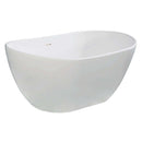 Kingston VRTRS573224 57" Solid Surface Matte Stone Fst Tub