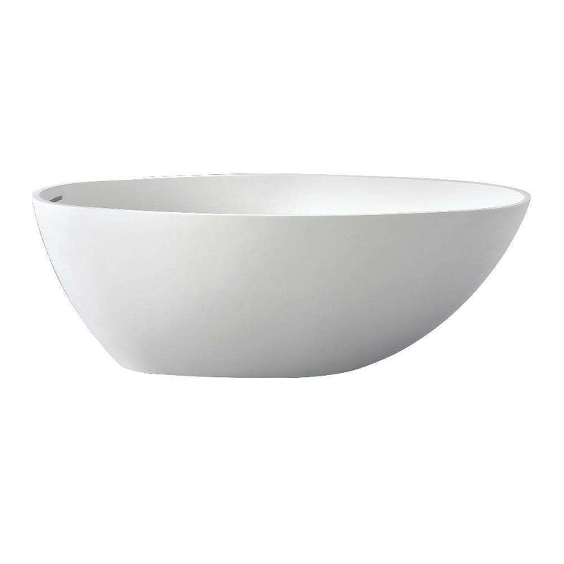 Kingston VRTRS633022 63" Solid Surface W Stone Fst Tub