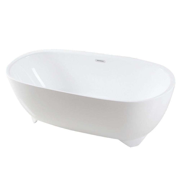 Kingston VTDE673123S 67" Freestanding Acrylic Tub W/ Drain