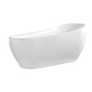 Kingston VTRS723432 71" Acrylic Freestanding Sg Slipper Tub