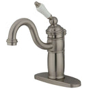 Kingston Brass KB1408PL Victorian Mono Block Bathroom Faucet