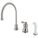 Kingston Brass KS3818AL Widespread Kitchen Faucet